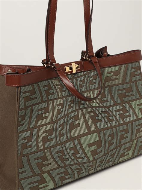 fendi bag germany|Fendi shopping bag tote.